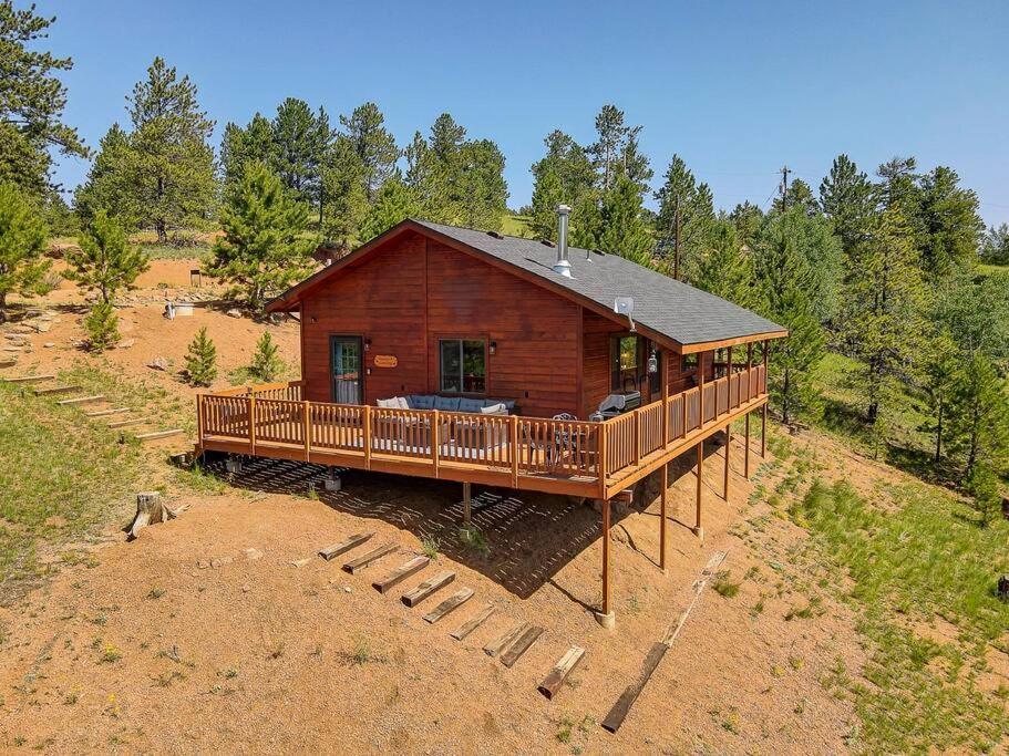 קריפל קריק Monarch Landing, A Cozy Cabin W/360 Mountain Views מראה חיצוני תמונה